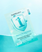 Тканевая маска против воспалений numbuzin No.1 Pantothenic B5 Hyaluronic Active Clear Mask — изображение 3