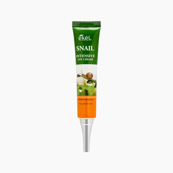 Крем для кожи вокруг глаз с муцином улитки EKEL snail intensive eye cream